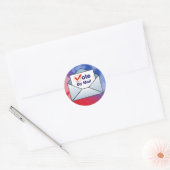 Stemming per post ronde sticker (Envelop)