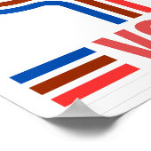 Stemming Politieke Verkiezingen Poster (Hoek)