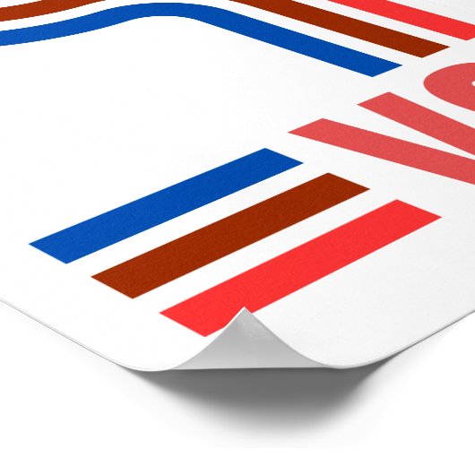 Stemming Politieke Verkiezingen Poster (Hoek)