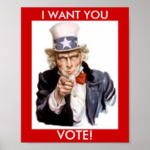 STEMMING POSTER UNCLE SAM