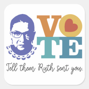 Stemming RBG Sticker