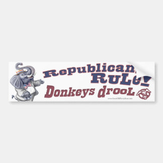 Stemming republikeinse Bumpersticker