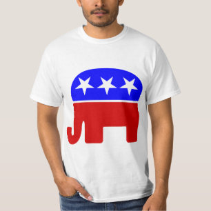 Stemming Republikeinse Olifant Politiek Verkiezing T-shirt