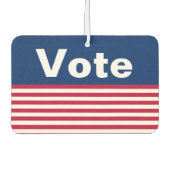 Stemming: rode witte en blauwe strepen luchtverfrisser (Voorkant)