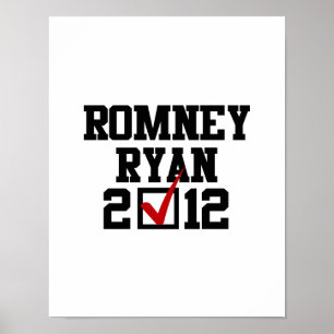 STEMMING ROMNEY RYAN 2012 POSTER