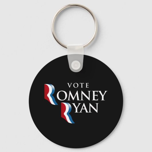 STEMMING ROMNEY RYAN AMERICA -.png Sleutelhanger (Voorkant)