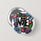 STEMMING RONDE BUTTON 5,7 CM (Voorkant /achterkant)