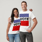 Stemming: rood wit blauw t-shirt (Unisex)