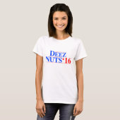 Stemming: Shirt van de Campagne Deez Nuts 16 (Voorkant volledig)