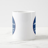 Stemming: Sjabloon van Joe Biden Kamala Harris 202 Extra Grote Beker (Voorkant)