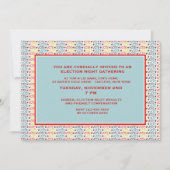 Stemming stemming Verkiezing Uitnodiging (Voorkant)