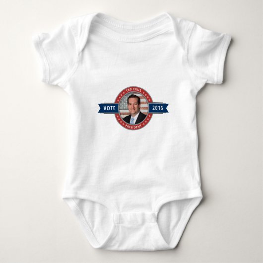 Stemming: Ted Cruz 2016 Romper (Voorkant)
