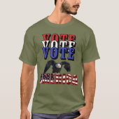 STEMMING VOOR AMERIKA T-SHIRT (Voorkant)