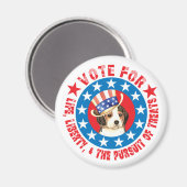 Stemming voor Beagle Magneet (Voorkant / Achterkant)