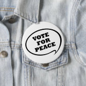 Stemming voor de witte Button voor de vrede (In situ)