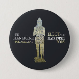 Stemming voor de Zwarte Prins in 2016 Ronde Button 7,6 Cm