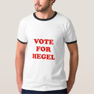 Stemming voor Hegel T-shirt