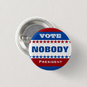 Stemming voor het President Ronde Button 3,2 Cm (Voorkant /achterkant)