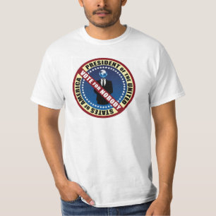 Stemming voor het shirt van niemand T