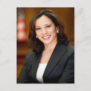 Stemming voor Kamala Harris Democraat VP Campaign  Briefkaart