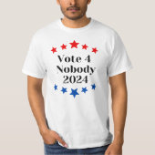 Stemming voor niemand, 2024 t-shirt (Voorkant)