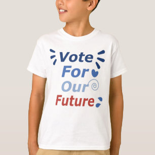 Stemming voor onze toekomst t-shirt