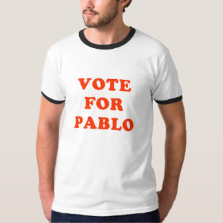 Stemming voor Pablo T-shirt