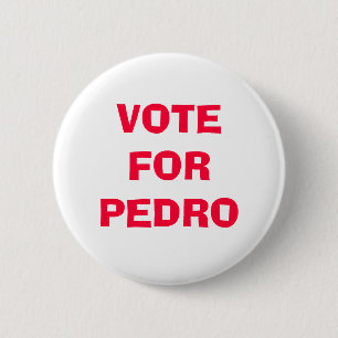 STEMMING VOOR PEDRO RONDE BUTTON 5,7 CM