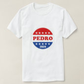 STEMMING VOOR PEDRO T-SHIRT (Design voorkant)