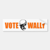 Stemming: Wally Bumpersticker (Voorkant)