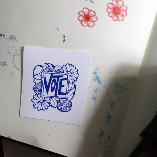 STEMMING ZELFINKTENDE STEMPEL