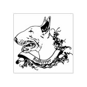 Stempe ANNO1900 mit Bullterrier Rubberstempel (Afrduk)