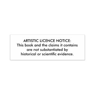 Stempel "Artistieke vergunning" voor bijbels