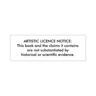 Stempel "Artistieke vergunning" voor bijbels