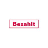 Stempel Bezahlt (Design)