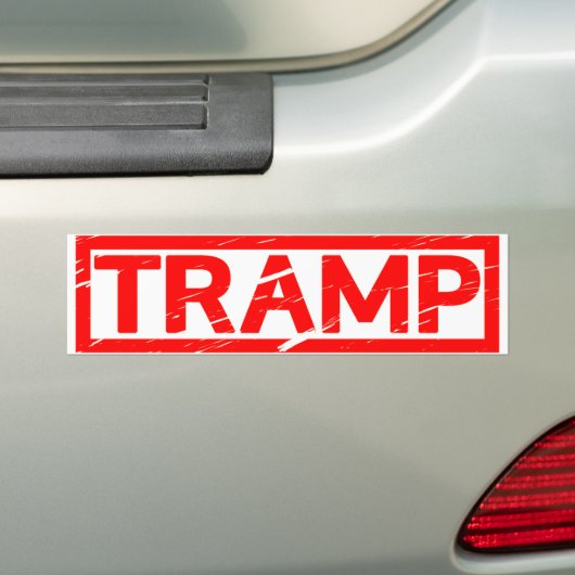 Stempel Bumpersticker (Op auto)