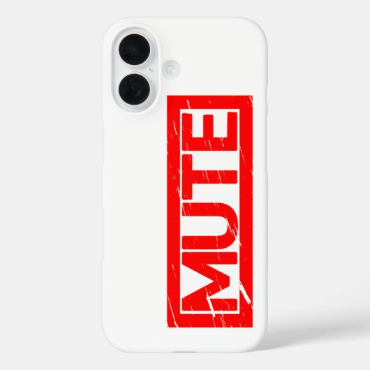 Stempel Case-Mate iPhone Case (Achterkant)