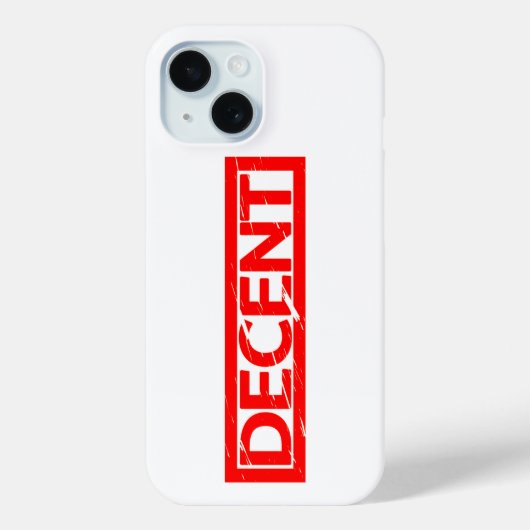 Stempel Case-Mate iPhone Case (Achterkant)