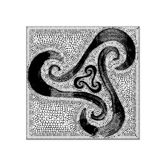 Stempel celtic Triskele (Afrduk)