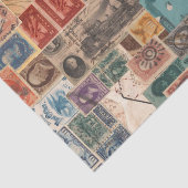  stempel Collage Shabby Chic Decoupage Tissuepapier (Detail)