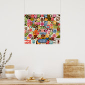 Stempel Collector Poster (Keuken)