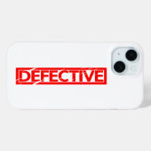 Stempel defect Case-Mate iPhone case (Achterkant (horizontaal))