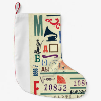 stempel: documentdecor kleine kerstsok