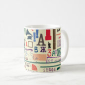 stempel: documentdecor koffiemok (Voorkant rechts)