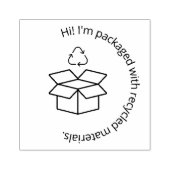 Stempel - gerecycleerde materialen (Afrduk)