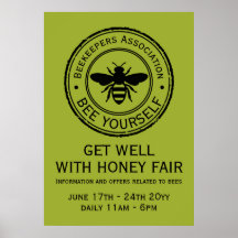 Stempel - JOUW TEKST - BEE 1 - Fan Fun