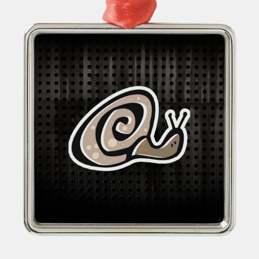 Stempel; Koel Metalen Ornament (Voorkant)