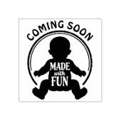 Stempel - MADE WITH FUN - BABY 1 (Afrduk)