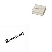 stempel "Ontvangen" (Gestempeld)