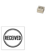 Stempel Ontvangen – Ronde Bureaustempel Desi (Gestempeld)